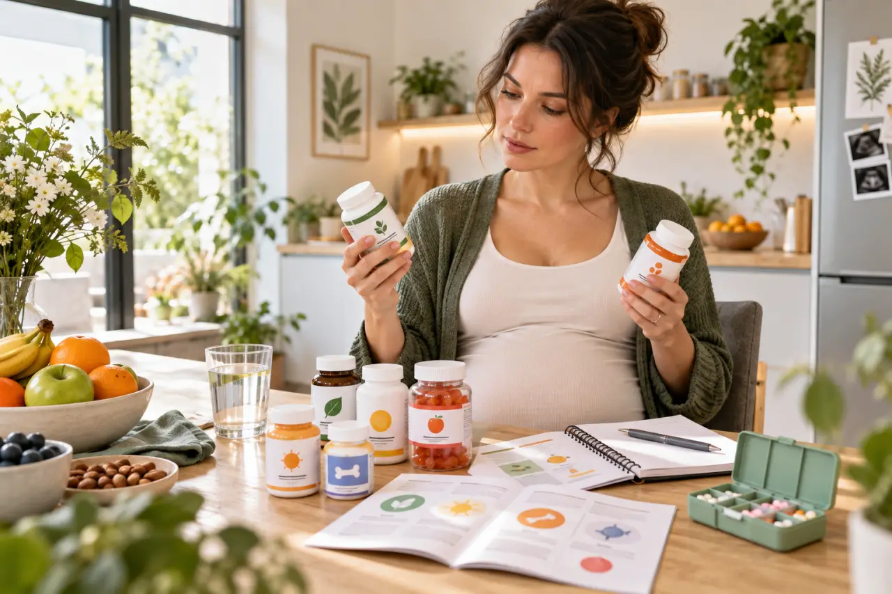 Complément alimentaire grossesse : le mauvais cumul qui expose au surdosage
