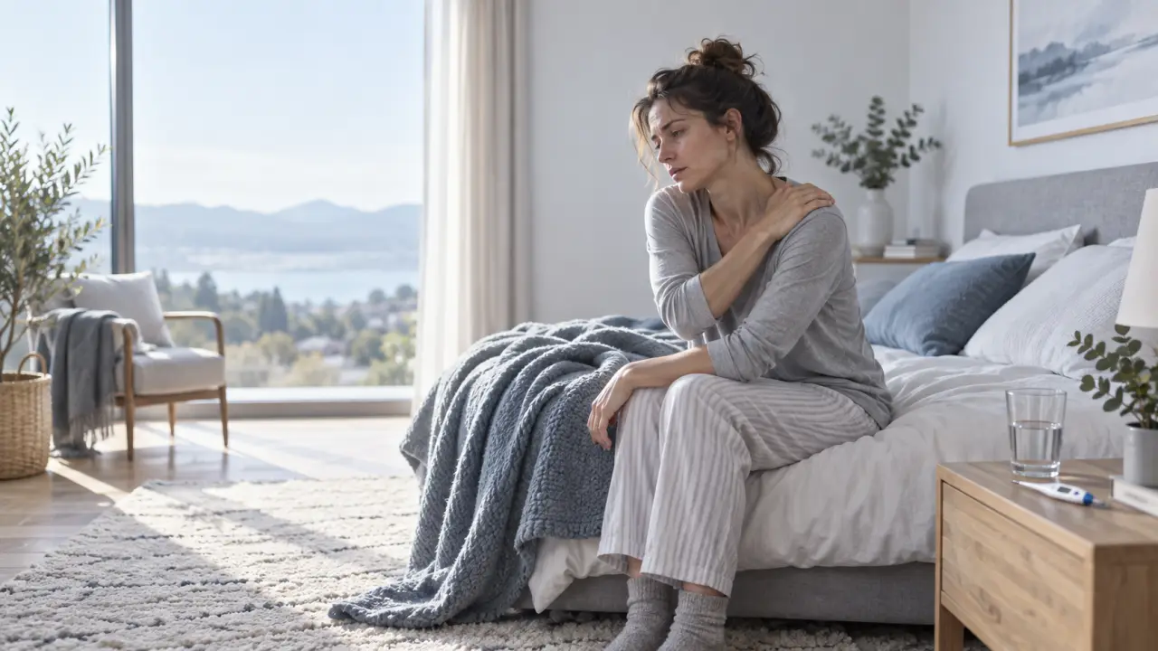 Courbatures sans fièvre : grippe possible ou simple coup de fatigue ?